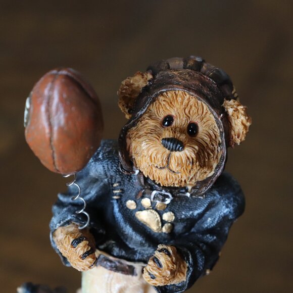 Boyds Bears Collectible Vinny Catch 'Em All Football Figurine - Picture 10 of 16